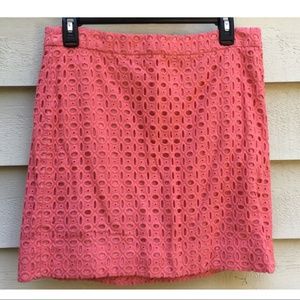 J.CREW FACTORY Coral Skirt, Size 10